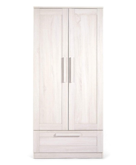Atlas 2 Piece Cotbed Set with Wardrobe- White image number 5